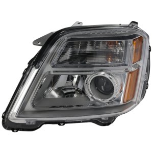 Headlight Assembly for 2010-2015 GMC Terrain, Left (Driver), Halogen, Excludes Denali Model, Replacement