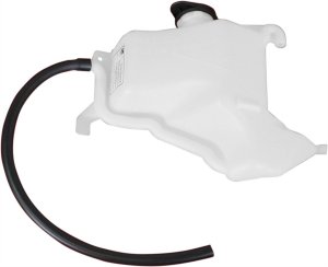 Coolant Reservoir for Saturn Outlook 2007-2010, GMC Acadia 2007-2014, Buick Enclave 2008-2014, Chevrolet Traverse 2009-2014, w/ Cap and Hose, Replacement