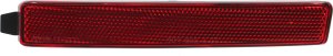 Rear Bumper Reflector Light for GMC Acadia 2007-2012, Chevrolet Traverse 2009-2012, Cadillac SRX 2010-2016, Left (Driver) Side, Replacement