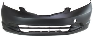 Front Bumper Cover for FIT 2009-2014, Primed (Ready to Paint), Suitable for Base, DX, LX Models, Replacement