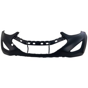 Front Bumper Cover for Hyundai Elantra Coupe 2014, Primed (Ready to Paint), From 11-1-13, Replacement