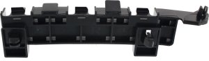 Front Bumper Bracket Right (Passenger) Side Spacer for 2009-2014 Vehicle Model, Made from Durable Plastic, Replacement