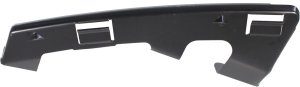 Front Bumper Bracket for Hyundai Elantra 2007-2010, Left (Driver), Upper Cover Mounting, Plastic, Sedan, Replacement