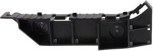 Front Bumper Bracket Right (Passenger) Side Stay for Honda Civic 2004-2005, Plastic, Coupe/Sedan, Replacement