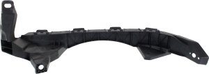 Front Bumper Bracket for Honda Accord Sedan 2013-2017, Right (Passenger), Upper Reinforcement, Plastic, Replacement