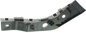 Front Bumper Bracket for Hyundai Elantra 2009-2012, Left (Driver) Side Support, Plastic, Touring Model, Replacement