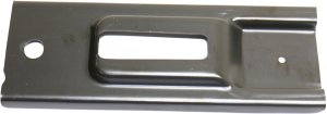Front Bumper Bracket for Hyundai Accent 2012-2017, Right (Passenger) = Left (Driver), Steel Bumper Support for Hatchback/Sedan, Replacement