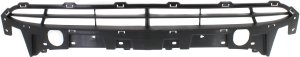 Front Bumper Grille for Hyundai Santa Fe 2010-2012, Textured Gray, Air Intake, Replacement