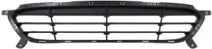Front Bumper Grille for Hyundai Accent 2012-2014, Primed (Ready to Paint), Compatible with Hatchback/Sedan, Up to October 15, 2013, Replacement