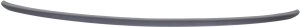 Front Bumper Molding for Hyundai Sonata 2015-2017, Lower Position, Textured Black, Standard Type, Excludes Hybrid Model, Replacement