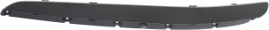 Front Bumper Molding for Hyundai Genesis Sedan 2009-2014, Left (Driver), Primed (Ready to Paint), Replacement