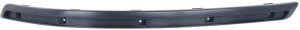 Front Bumper Molding for Hyundai Sonata 2009-2010, Left (Driver) Side, Textured with Chrome Insert Provision, Replacement