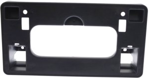 Front License Plate Bracket for Honda Civic Sedan 2006-2008, Textured Black, Replacement