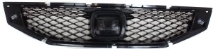 Plastic Grille Insert for Honda Accord Coupe 2008-2010, Paint to Match, Replacement