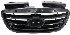 Radiator Grille for Hyundai Elantra 2010, Black Shell and Insert, Sedan Edition, Replacement