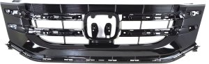 Grille for Honda Odyssey 2014-2017, Black Shell and Insert, Replacement