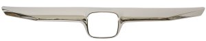Upper Grille Molding for Honda Civic Sedan 2009-2011, Textured Chrome, Replacement