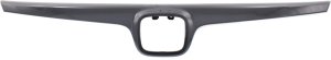 Upper Grille Molding for Honda Civic Sedan 2007-2008, Black, 2.0L Engine, Replacement