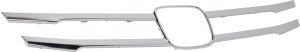 Center Grille Molding for 2011-2013 Honda Odyssey, All Chrome, Replacement