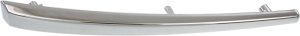 Center Chrome Grille Molding for Genesis Sedan, Model Years 2009-2010, From 6-16-09 Replacement