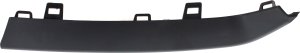Grille Molding for Honda CR-V 2010-2011, Left (Driver) Side, Lower, Paint To Match, Made in Mexico/USA, Replacement