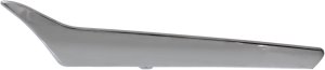 Lower Grille Panel Molding for Hyundai Accent 2012-2014, Right (Passenger), Chrome, Hatchback/Sedan, Replacement