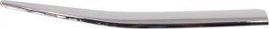 Chrome Grille Molding for Honda Accord Sedan, Right (Passenger) Side, 2011-2012, Center Position, Replacement