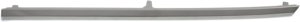 Upper Grille Molding for Honda Accord 2013-2015, Left (Driver), Chrome, 4/6 Cylinder, Excluding Hybrid Model, Sedan, USA Built, Replacement