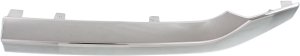 Upper Grille Molding for Honda Odyssey 2014-2017, Left (Driver), Chrome, Replacement