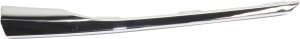Grille Molding for Hyundai Elantra 2010-2010, Right (Passenger), Center Upper, Replacement