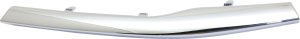 Lower Grille Panel Molding, Chrome for 2015-2017 Hyundai Accent Hatchback/Sedan, Left (Driver) Side, Replacement