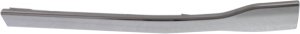 Center Lower Bar Grille Molding for Honda Pilot 2012-2015, Right (Passenger) Side, Chrome, Replacement