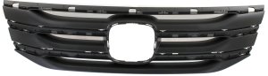Grille Frame Surround Molding for Honda Odyssey 2011-2013, Textured Gray, Replacement