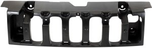Textured Black Grille Bracket Support for H3 Hummer 2006-2010, Replacement