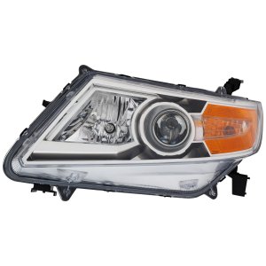 Headlight Assembly for Honda Odyssey 2011-2013, Left (Driver), Halogen, Replacement
