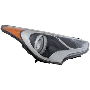 Headlight Assembly for Hyundai Veloster 2012-2017, Right (Passenger) Side, Standard Type, Replacement