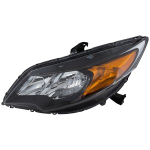 Headlight Assembly for Honda Civic Coupe 2014-2015, Left (Driver), Halogen, Replacement