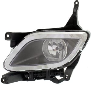 Fog Light Assembly for 2009-2010 Hyundai Genesis, Left (Driver) Side Replacement