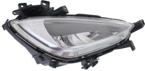 Front Fog Light Assembly for Hyundai Elantra Coupe 2013-2014, Right (Passenger) Side, Replacement