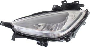 Front Fog Light Assembly for Hyundai Elantra Coupe 2013-2014, Left (Driver), Replacement