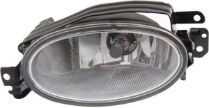 Front Fog Light Assembly for Honda Civic 2013-2015 Sedan, Left (Driver), Factory Installed, Excluding Hybrid/Si Models, Replacement