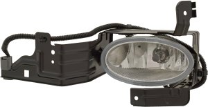 Front Fog Light Assembly for Honda Accord 2011-2012, Left (Driver), Factory Installed, Sedan, Replacement