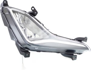 Front Fog Light Assembly for Hyundai Elantra Sedan, Right (Passenger) Side, Fits 2014-2016 Models, Replacement