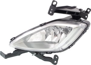 Front Fog Light Assembly for Hyundai Elantra Sedan, Korea Built Vehicle, 2011-2013, Left (Driver), Replacement
