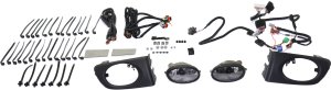 Front Fog Light Assembly for Honda Civic 2003-2003, Right (Passenger) and Left (Driver), DX/HX Models, Coupe, Replacement