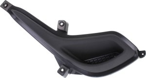 Fog Light Cover for Hyundai Accent, 2012-2017, Left (Driver), Dark Gray, Suitable for Hatchback/Sedan Models, Replacement