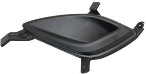 Fog Light Cover for Hyundai Elantra Sedan, Left (Driver), Textured, USA Built Vehicle, 2011-2013, Replacement