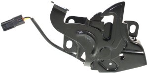Hood Latch for Honda Accord Sedan LX Model 2008-2012, Left Hand Drive with Alarm System, Replacement