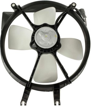 Radiator Fan Assembly for Honda Civic 1999-2000, Single Fan, Replacement