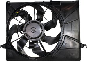 Radiator Fan Assembly for Hyundai Sonata 2006-2008, 3.3L Engine, Replacement